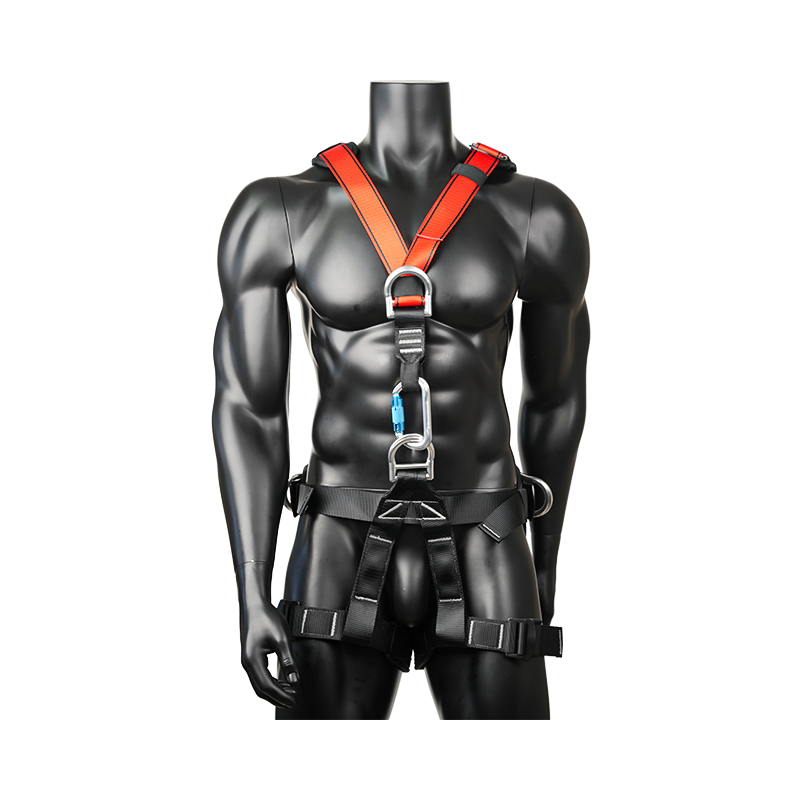 KA14 Climb Tac-Recue, Construction Rock Scandere, D-Ring Points Safety phaleras belt for Rappelling Fire Exemping Tree Ascensing Gear